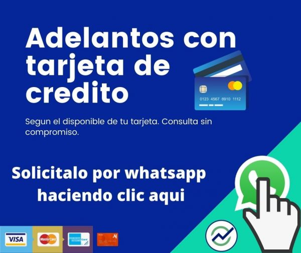Adelanto con Tarjeta de crédito Préstamo Líder